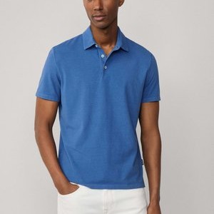 FAÇONNABLE - Polo shirt - blueing blue FAÇONNABLE - Polo shirt - blueing blue