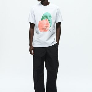 WWBOBBY - Print T-shirt - bright white WWBOBBY - Print T-shirt - bright white