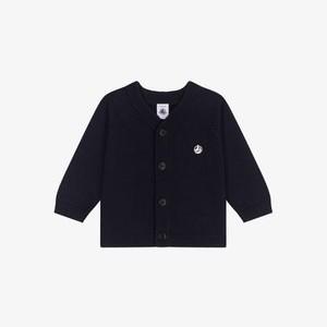 BÉBÉ CARDIGAN SIMPLE - Cardigan - smoking BÉBÉ CARDIGAN SIMPLE - Cardigan - smoking