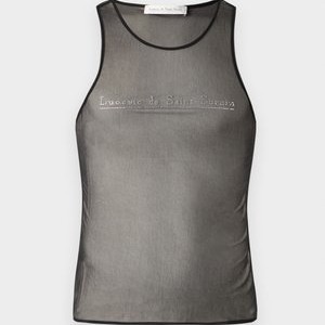LOGO TANK UNISEX - Top - black LOGO TANK UNISEX - Top - black