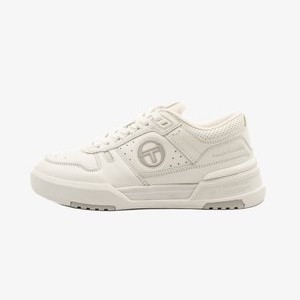 BB COURT LO - Trainers - white white quiet gray BB COURT LO - Trainers - white white quiet gray