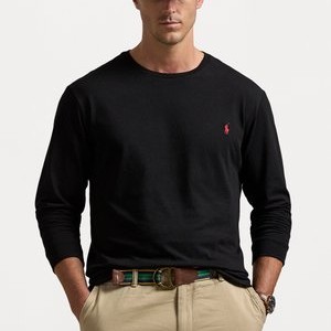 CLASSIC FIT JERSEY LONG SLEEVE T-SHIRT - Long sleeved top - black CLASSIC FIT JERSEY LONG SLEEVE T-SHIRT - Long sleeved top - black