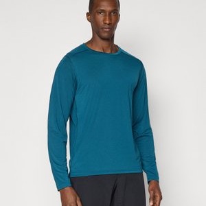 LOOP TECH TEE - Long sleeved top - barra blue LOOP TECH TEE - Long sleeved top - barra blue