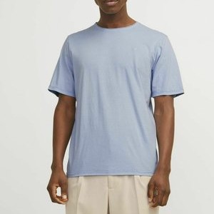 EINFARBIG - Basic T-shirt - cerulean EINFARBIG - Basic T-shirt - cerulean