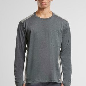 WORKWEAR PERFORMANCE - Long sleeved top - dark heather WORKWEAR PERFORMANCE - Long sleeved top - dark heather