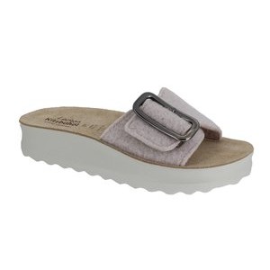 LIVING - Heeled mules - oat milk