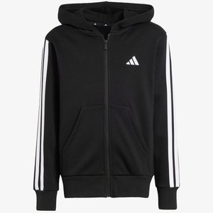 Zip-up sweatshirt - black/white Zip-up sweatshirt - black/white