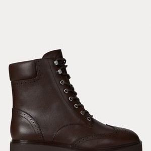 ALLYSON - Lace-up ankle boots - dark hickory ALLYSON - Lace-up ankle boots - dark hickory