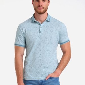 Polo shirt - bright blue