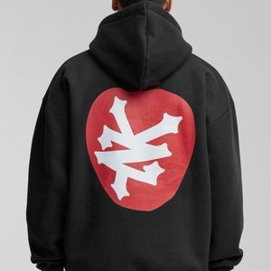 APPLE - Hoodie - black APPLE - Hoodie - black