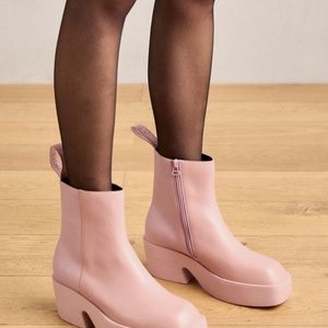 BILLIE - Platform ankle boots - medium pink BILLIE - Platform ankle boots - medium pink