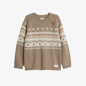 Jumper - Brown mélange