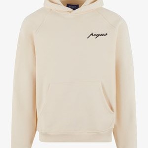 CHEST LOGO - Hoodie - cream CHEST LOGO - Hoodie - cream