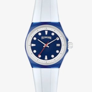 SIMPLE - Watch - white blue SIMPLE - Watch - white blue