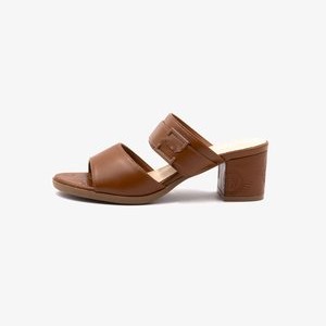 Heeled mules - light brown Heeled mules - light brown