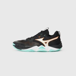 WAVE MOMENTUM ELITE - Trainers - black/tangelo/ice green WAVE MOMENTUM ELITE - Trainers - black/tangelo/ice green