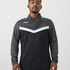 ZIPTOP ICONIC - Long sleeved top - schwarz/anthrazit ZIPTOP ICONIC - Long sleeved top - schwarz/anthrazit