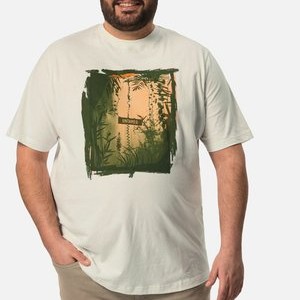 Print T-shirt - white Print T-shirt - white