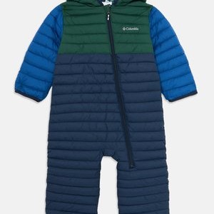 POWDER LITE II REVERSIBLE - Snowsuit - coll navy/rain forest/mountain blue POWDER LITE II REVERSIBLE - Snowsuit - coll navy/rain forest/mountain blue