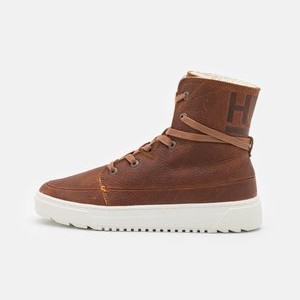 CHESS - Lace-up ankle boots - cognac/off white CHESS - Lace-up ankle boots - cognac/off white