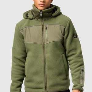 ILLIAN - Fleece jacket - olive leaf ILLIAN - Fleece jacket - olive leaf