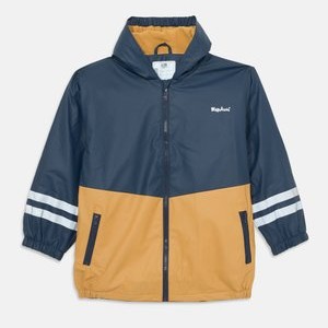 REGENJACKE FUTTER - Outdoor jacket - marine/braun REGENJACKE FUTTER - Outdoor jacket - marine/braun