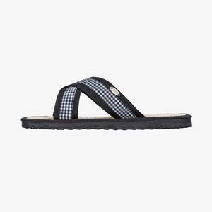 VISTA - Mules - schwarz kariert VISTA - Mules - schwarz kariert