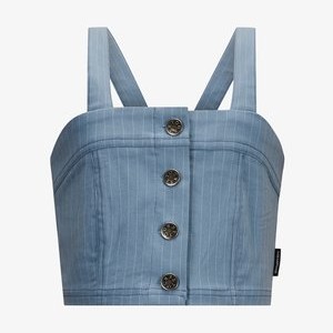 ATHENA - Blouse - light blue denim ATHENA - Blouse - light blue denim