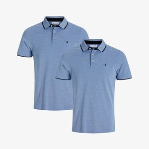 2ER PACK PAULOS SLIM FIT - Polo shirt - blue 2ER PACK PAULOS SLIM FIT - Polo shirt - blue