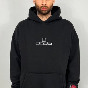 SUPREME SIGNATURE LOGO HEAVY - Hoodie - schwarz SUPREME SIGNATURE LOGO HEAVY - Hoodie - schwarz