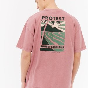 ATLIN - Print T-shirt - deco pink ATLIN - Print T-shirt - deco pink