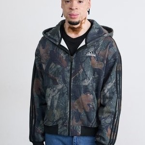 Zip-up sweatshirt - black Zip-up sweatshirt - black