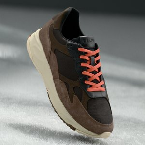 ZUMA UNISEX - Trainers - deep taupe/java black/camellia ZUMA UNISEX - Trainers - deep taupe/java black/camellia