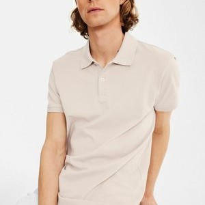 Polo shirt - light beige Polo shirt - light beige
