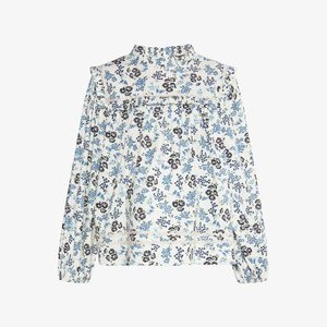 Blouse - marine blume