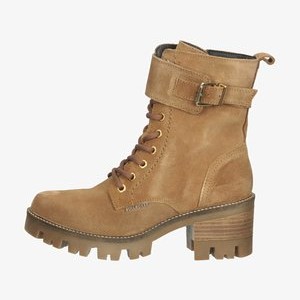 Platform ankle boots - cognac Platform ankle boots - cognac