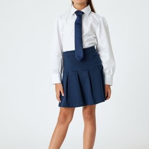 BASIC  - Button-down blouse - white