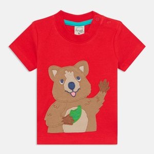 CARSEN UNISEX - Print T-shirt - red