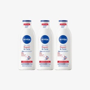 3ER SET BODY LOTION REPAIR & CARE 3 X 400 ML - Moisturiser - transparent 3ER SET BODY LOTION REPAIR & CARE 3 X 400 ML - Moisturiser - transparent