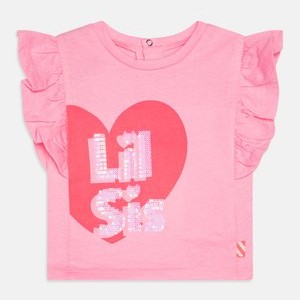 BABY LIL SIS - Print T-shirt - pink BABY LIL SIS - Print T-shirt - pink