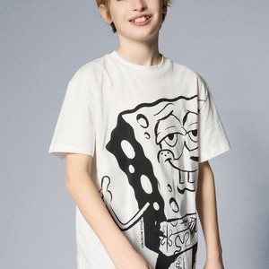 Print T-shirt - white Print T-shirt - white