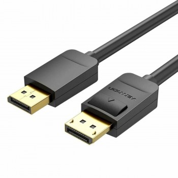 Кабель Displayport Vention HACBG Чёрный 1,5 m