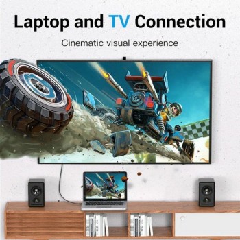 Адаптер Mini DisplayPort — HDMI Vention HAHBG Чёрный 1,5 m