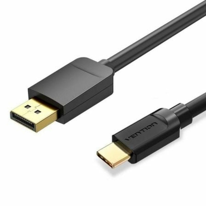 Универсальный кабель USB-C-DisplayPort Vention CGYBG Чёрный 1,5 m
