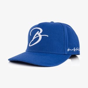 B SCRIPT - Cap - blue B SCRIPT - Cap - blue