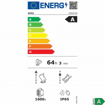 Смартфоны Oppo A5X WHITE Octa Core 4 GB RAM 128 Гб Белый 6,67"