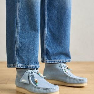 WALLABEE - Casual lace-ups - powder blue WALLABEE - Casual lace-ups - powder blue