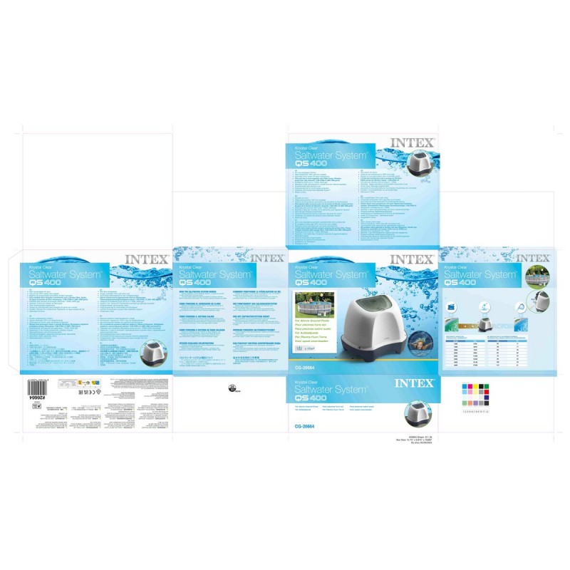 Система хлорирования соли Intex Krystal Clear