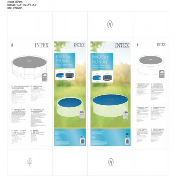 Покрытия для бассейнов Intex 28014 Круглый Солнечный Ø 488 cm