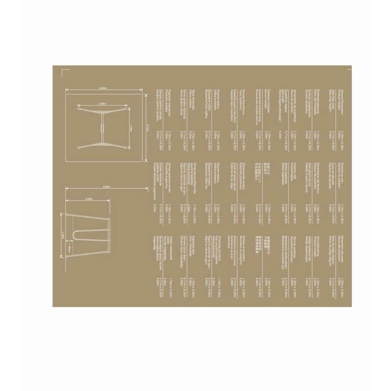 Качели Intex 170 x 200 x 235 cm